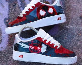 nike air force spider man