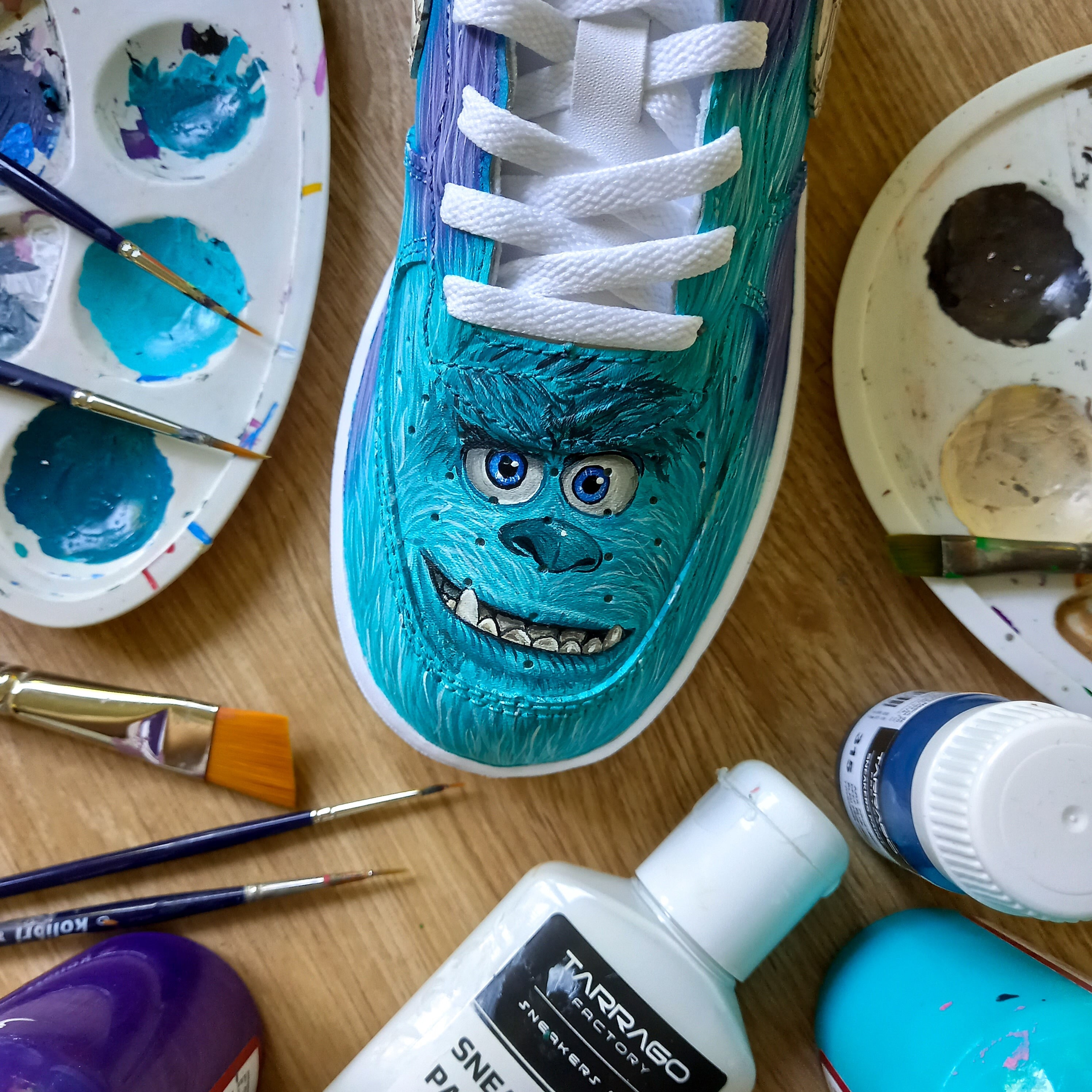 Sneakers Paint Pintura Calzado Pinturas Para Sneakers Proceso De