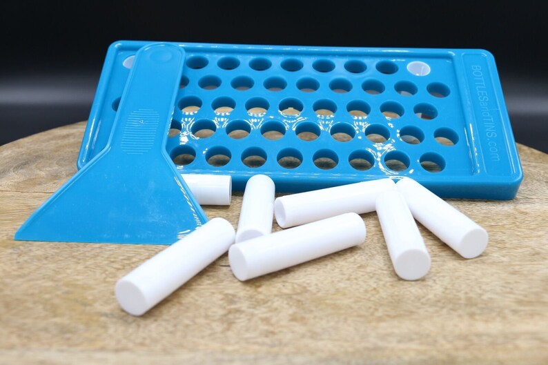 DIY Lip Balm Filling Tray & 50 Empty WHITE Tubes .15oz Make Etsy
