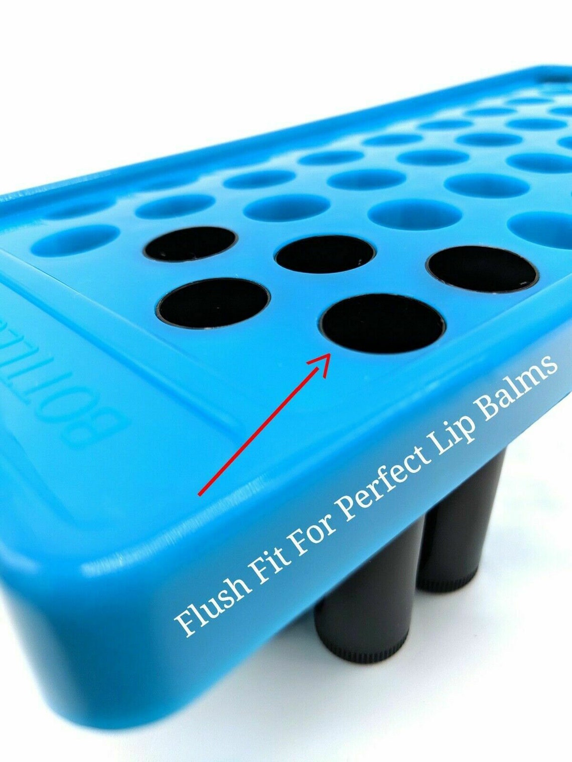 Lip Balm Filling Tray & 50 Empty BLACK Tubes .15oz Chapstick Etsy