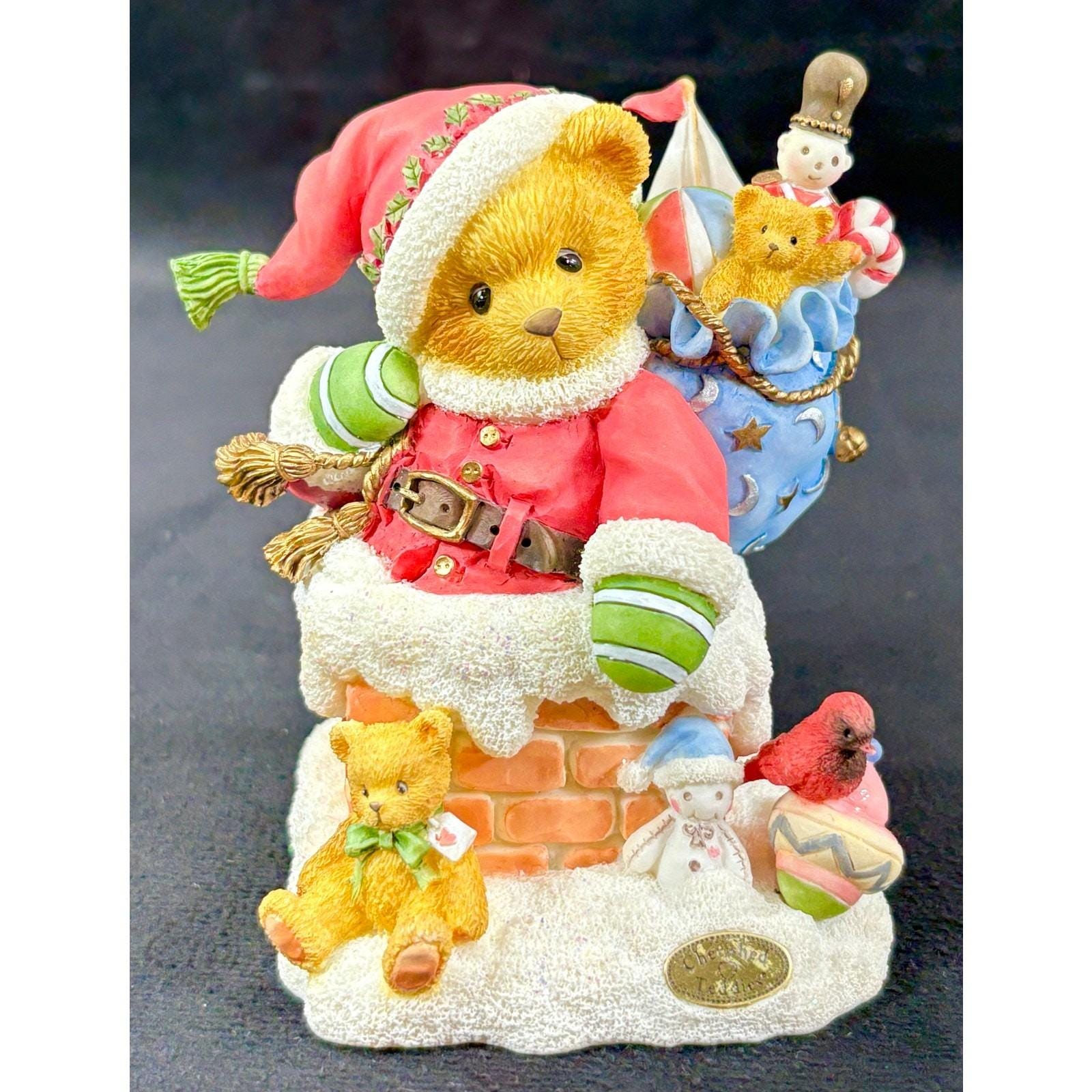 Cherished Teddies Santa - Etsy
