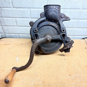 Black Hawk Corn Sheller A.H. Patch Clarksville TN Antique Cast Iron 1903 Patent