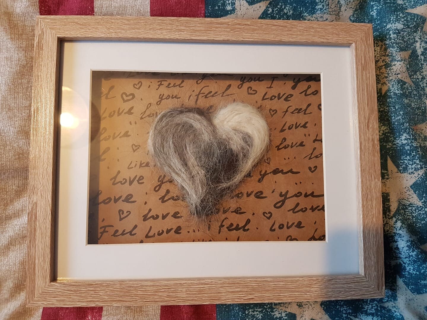 Dog loss gift dog hair Memorial Etsy