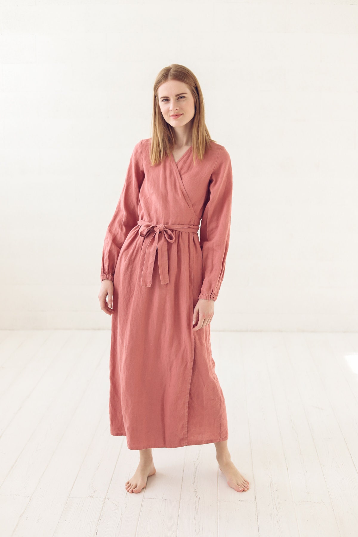 longsleeve bridesmaid dresses Plus Size Burgundy Mermaid Long Sleeve Mother of the Bride Dress ARD1388 Size:8T Stretch ) Neckline fmd13thapril2026 Rebecca Tea Length Dress