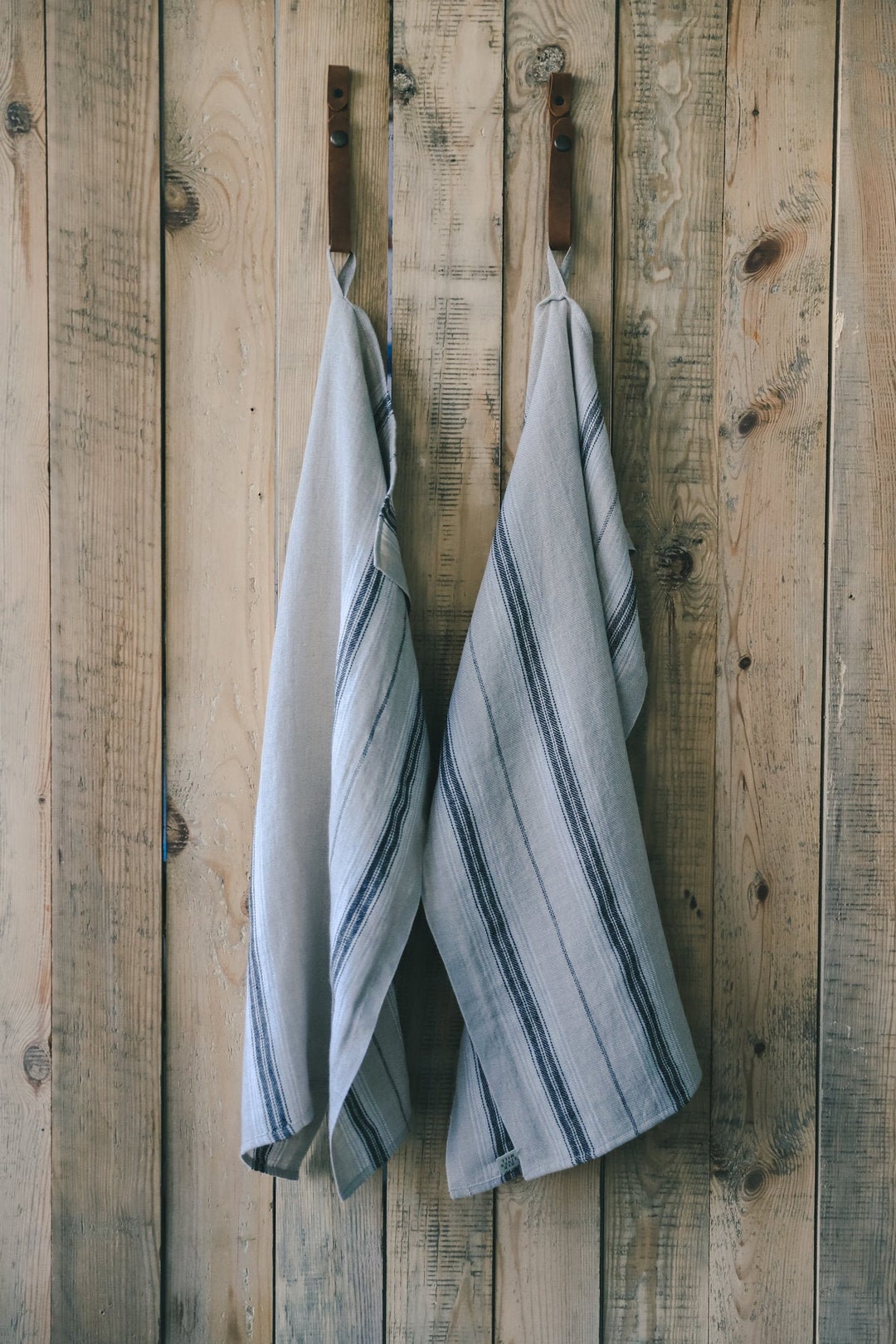 Linen Kitchen Towels Set of 2, Linen Tea Towels Set of 2, Linen