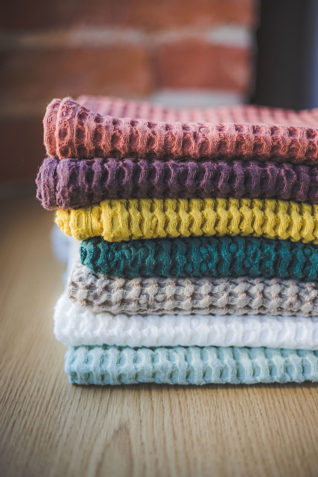 Soft Bath Sheet, Linen Bath Waffle Towels, Hand Towel, Housewarming ...