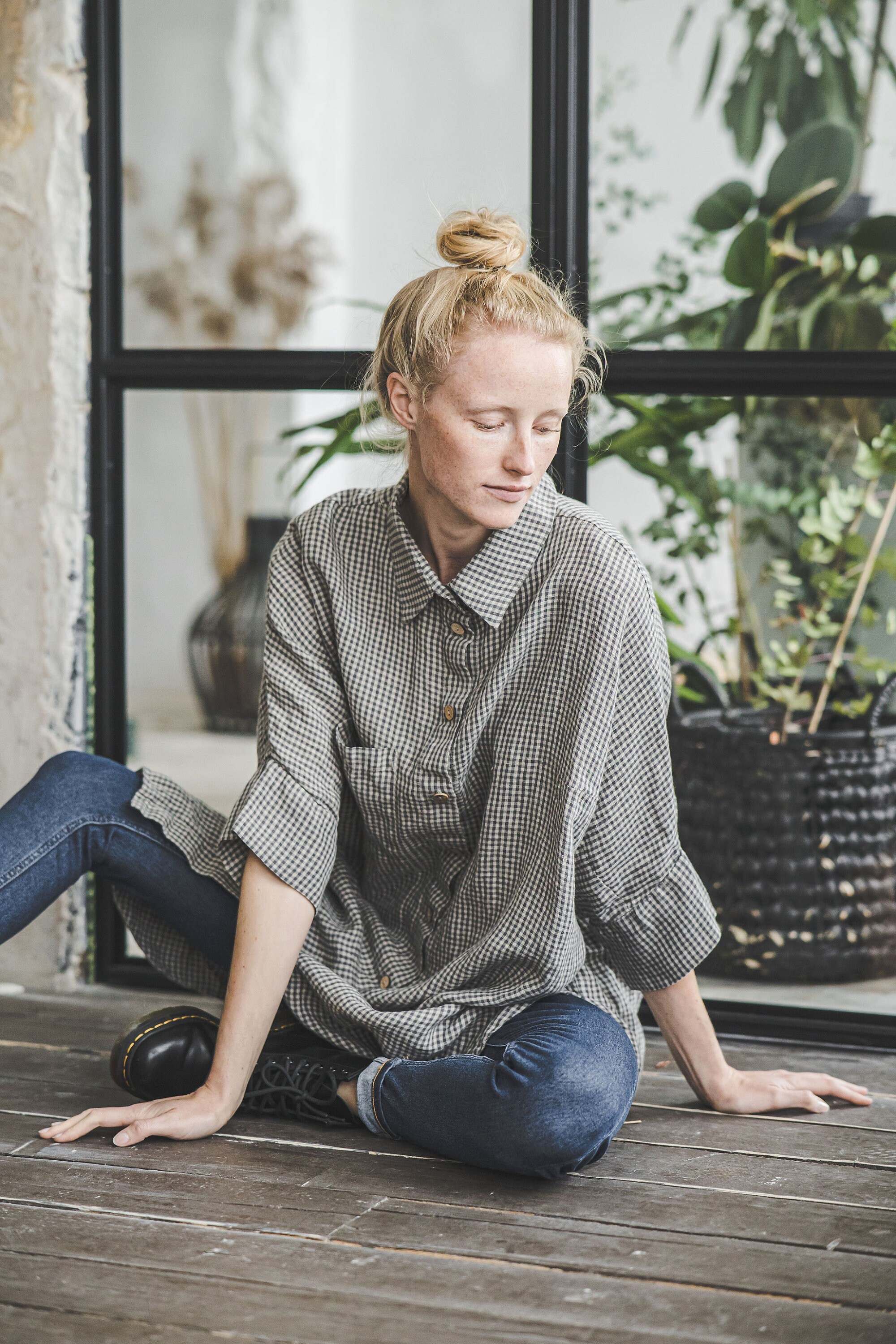 Shoulder Tab Shirt - Women - Ready-to-Wear