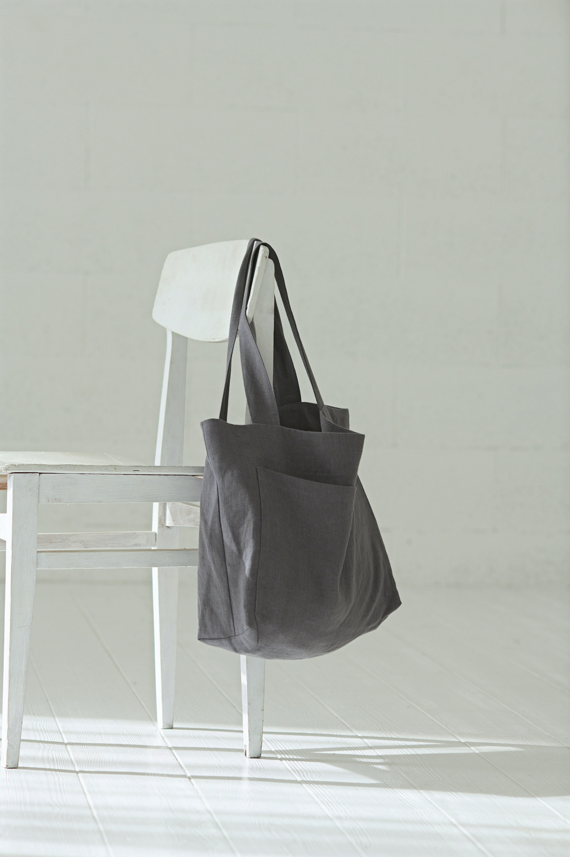 Vintage Tote Bag (Gray)　ヴィンテージトートバッグ Vintage Tote Bag (Gray) - ZUTOMAYO MART