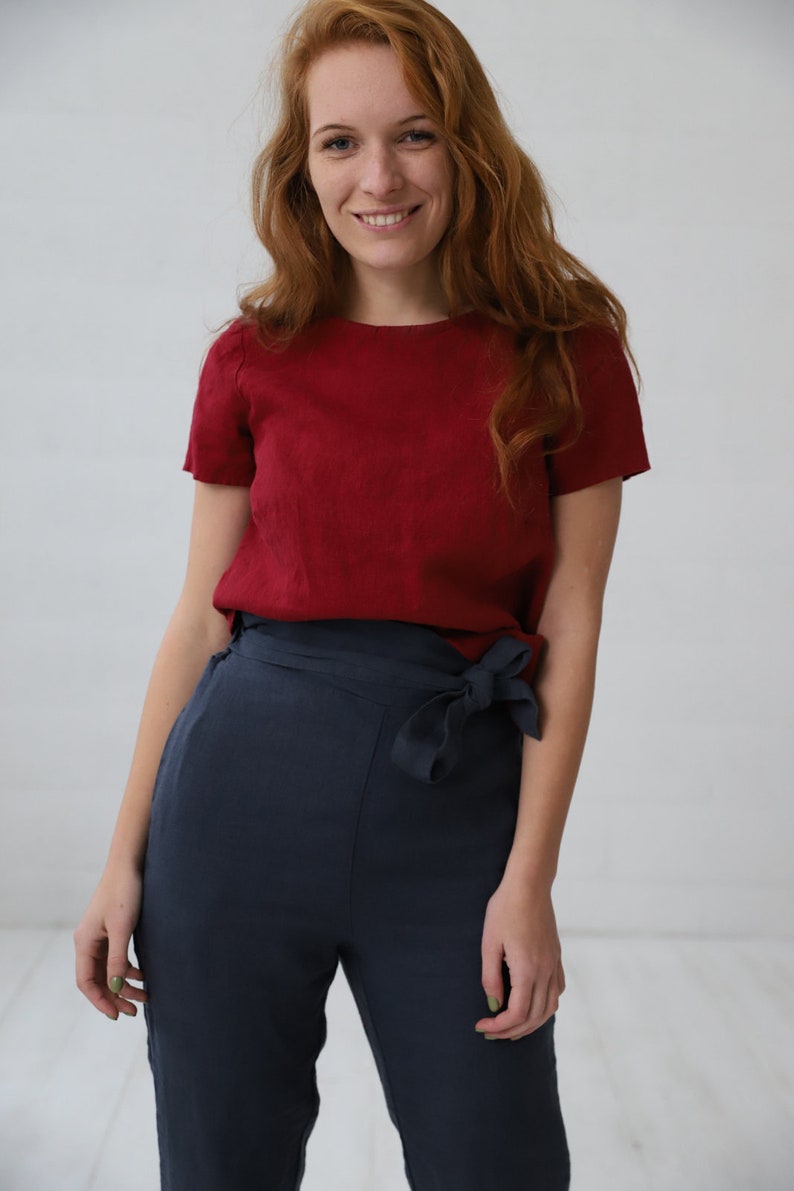 simple linen top
