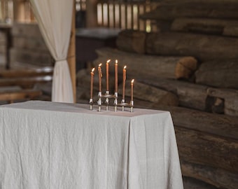 Natural Soft Linen Tablecloth