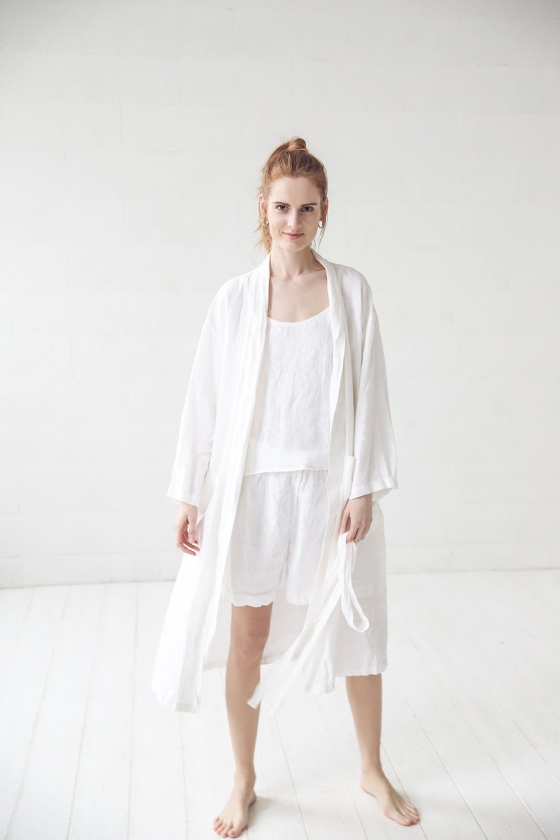 Linen Pajamas Women Linen Pajama Set Linen Nightwear Etsy