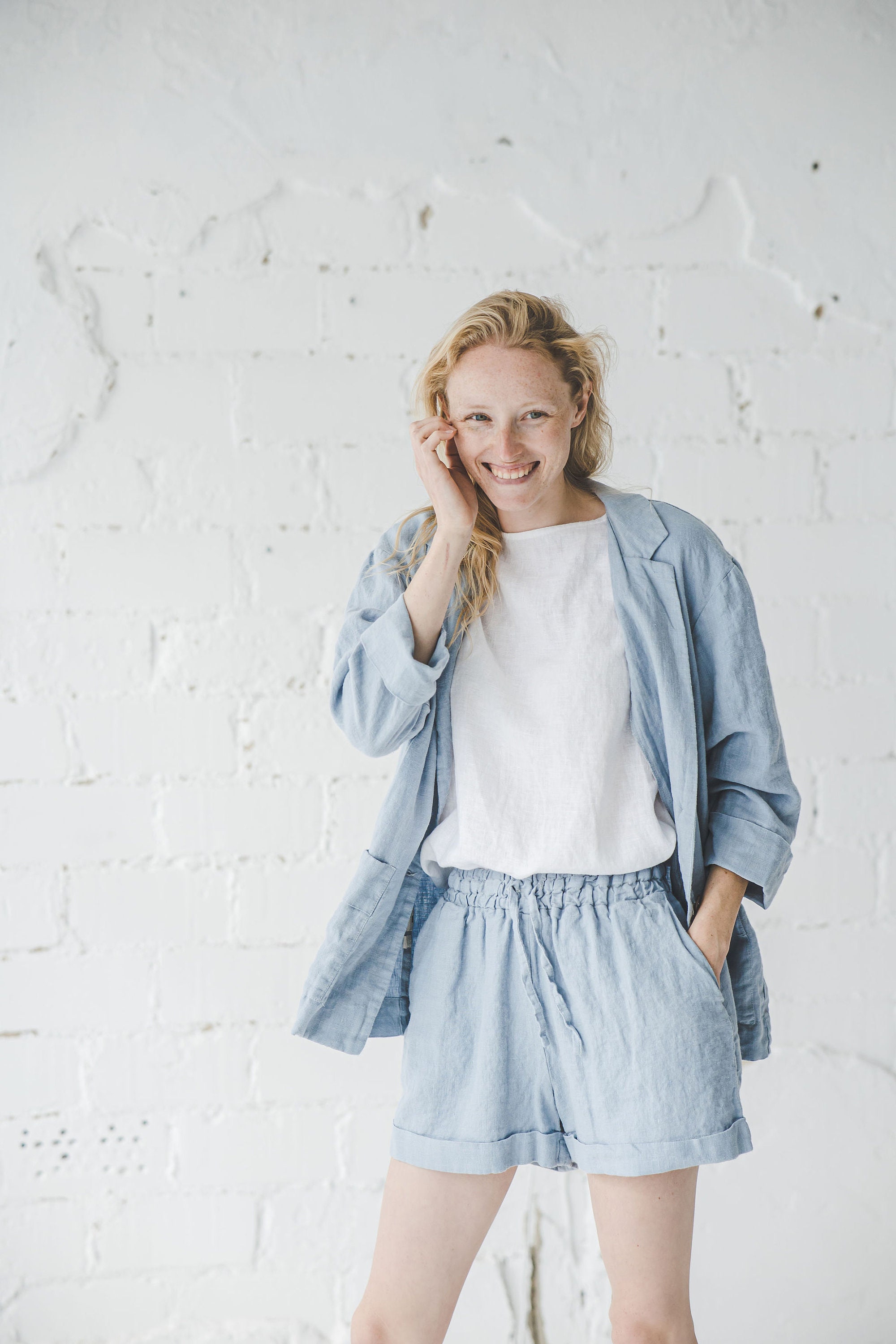 【INCHANT ME】[summer] Collar Linen Loose Fit Jacket 712ikoeqfCL._SY350_QL65_.jpg