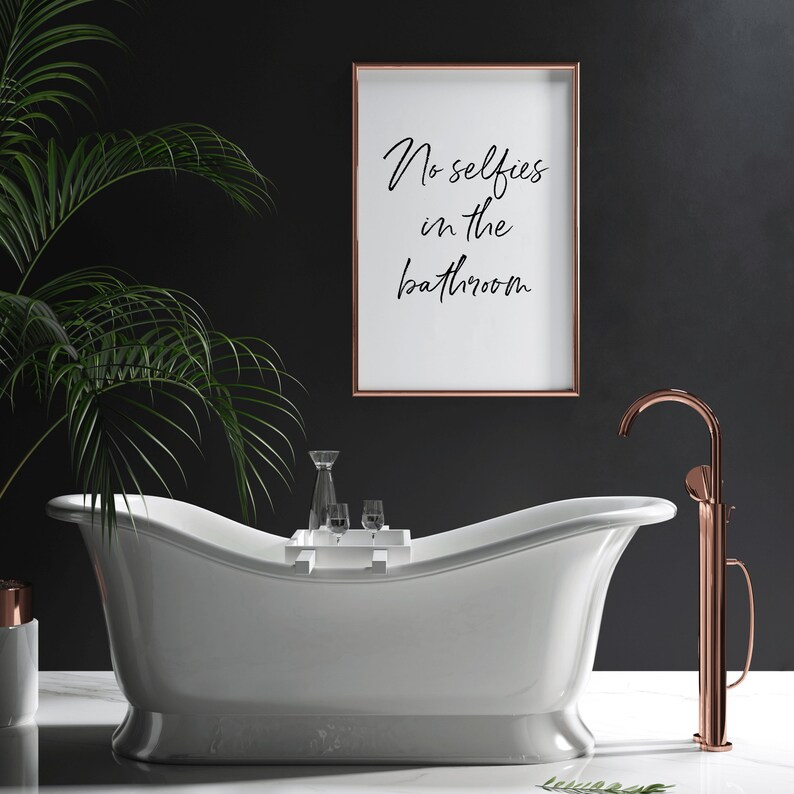 Bathroom Art Print Bathroom Collection Print Set Set of 4 Etsy