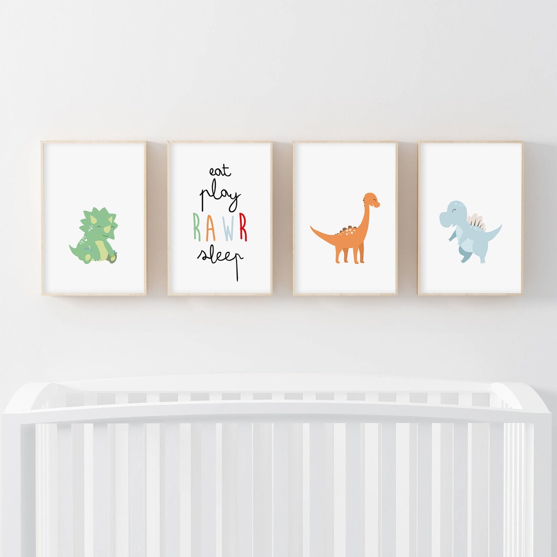 Nursery Printable Boy Baby Boy Nursery Art Set of 4 Prints Etsy