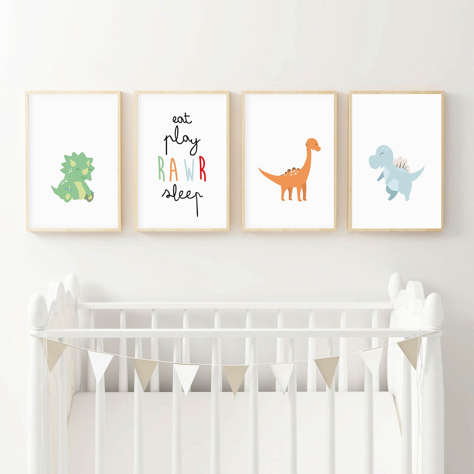 Nursery Printable Boy Baby Boy Nursery Art Set of 4 Prints Etsy
