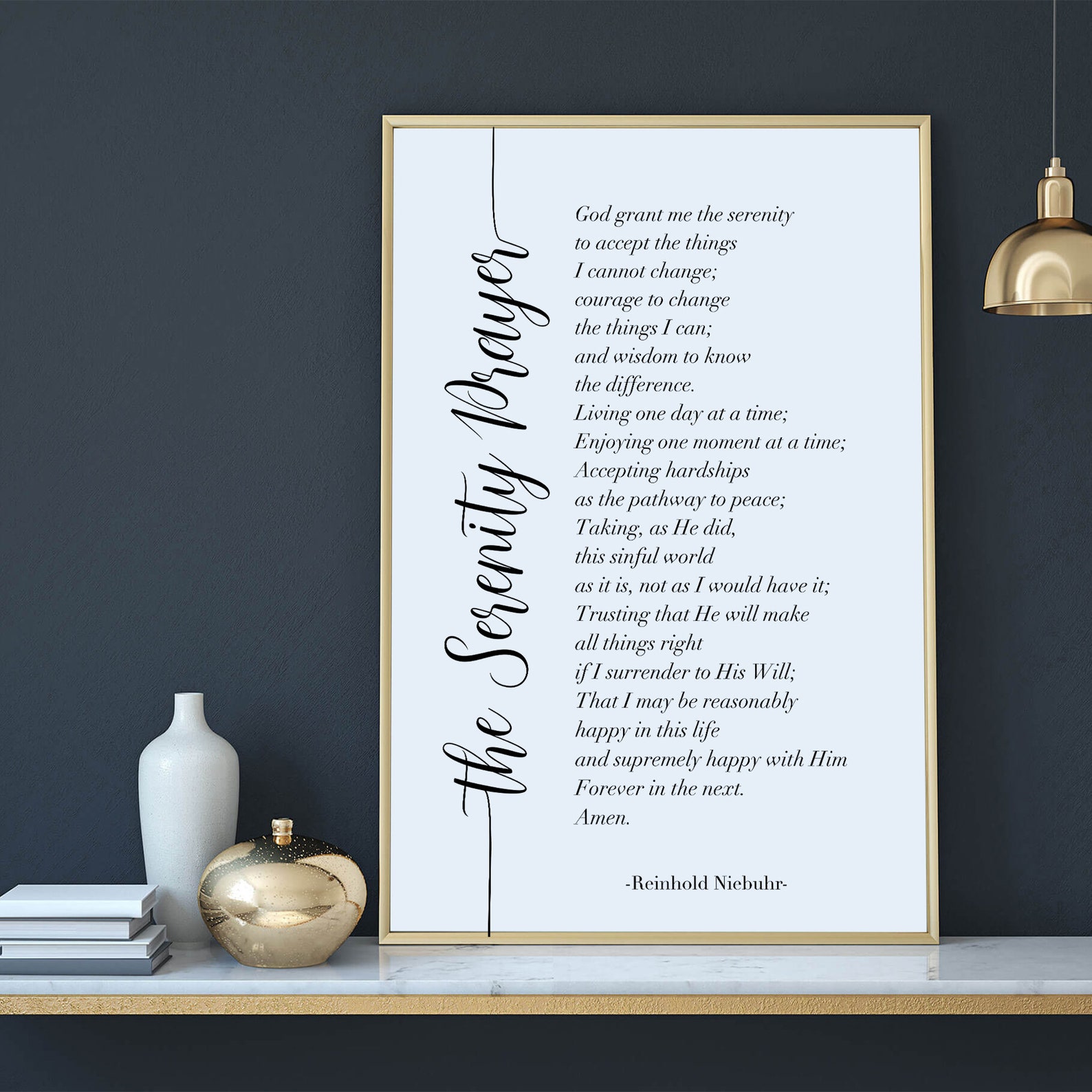 serenity prayer in the bible serenity prayer in the bible