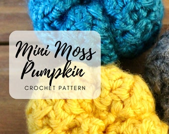 Mini Crochet Pumpkin Pattern: Beginner-Friendly Fall Decor (PDF Pattern)