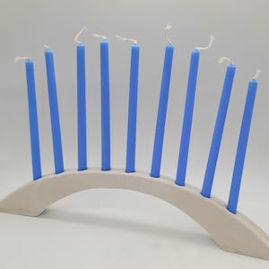 Chanukah Menorah, Menorah, Chanukah Gift, Hanukkah Menorah, Cement Menorah, Modern Menorah, Concrete Menorah, Jewish Gift