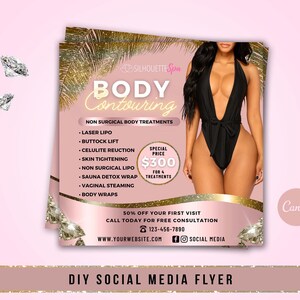Ulotka DIY Body Contouring, , Ulotka Body Contour, Ulotka Spa, Ulotka Esthetician, Ulotka Social Media