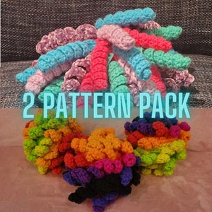 PDF PATTERN ONLY - Crochet Sensory Play Ball & Mini Sensory Play Ball 2 Pattern Pack - Crochet Toy Patterns - Crochet Gifts for Toddlers