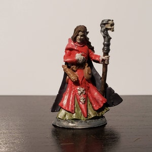 Dark Wizard with Skull Staff