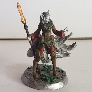 Kitsune fox nine tails female spear