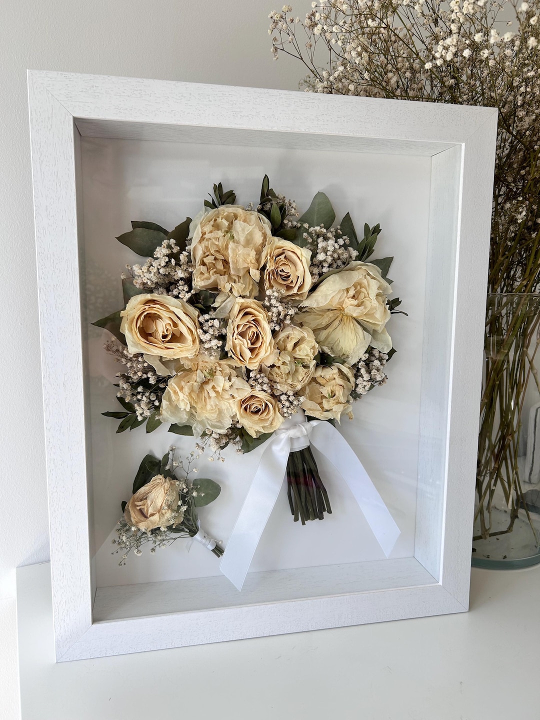 Bridal Bouquet Preservation Frame