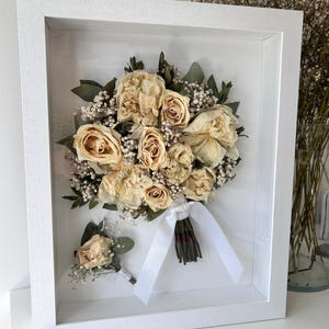 Bridal Bouquet Preservation Frame