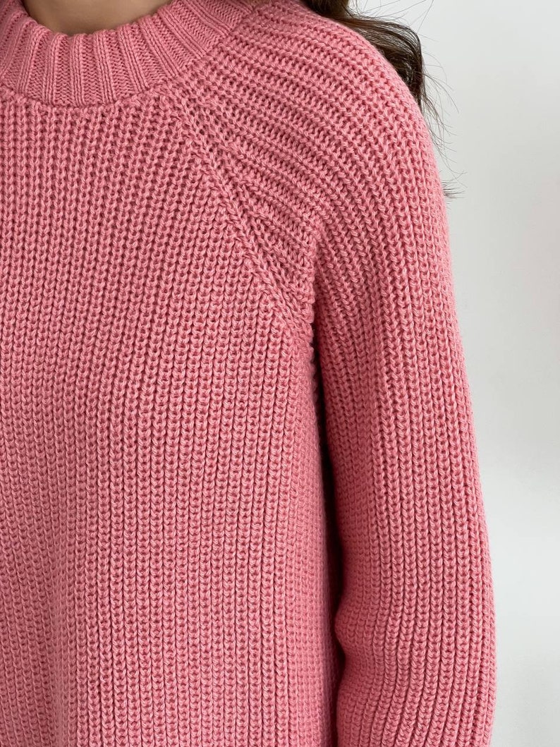 Little Olin Pink Sweater Knit Dress
