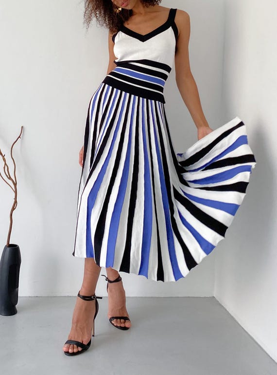 midi knit summer dress Patou