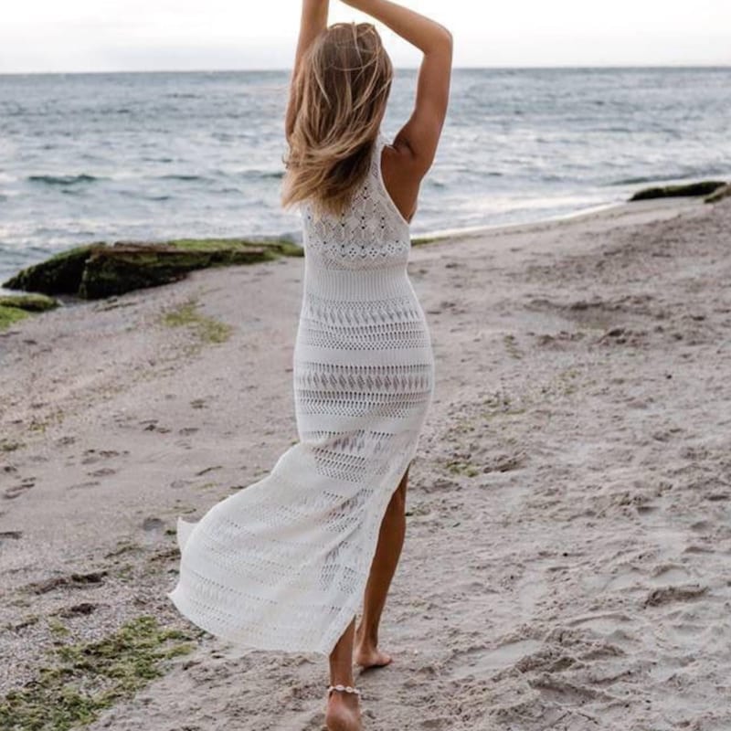 Sea Beach Dress For Women Fashion Beachy Sun Dresses Ladies Dress Beach  Dress Women's