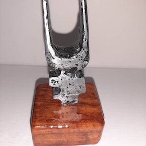Abstract Chrome Metal Modern Brutalist Sculpture Midcentury Modern