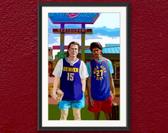Póster de los Nuggets en Denver