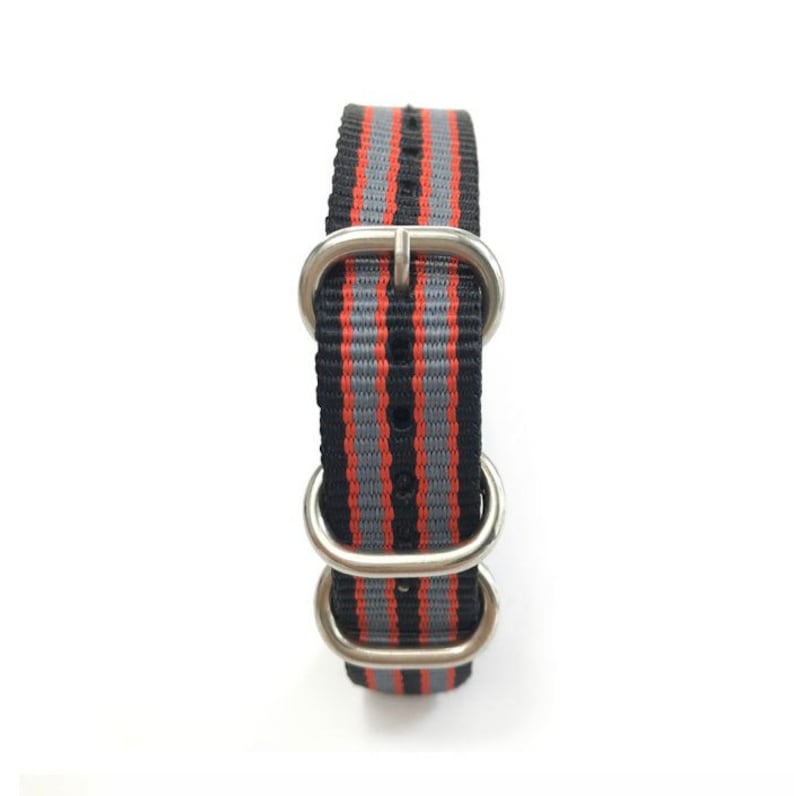 Loop Army Watchband Nylon Fabric Stainless Buckle Colour As Shown Size Options