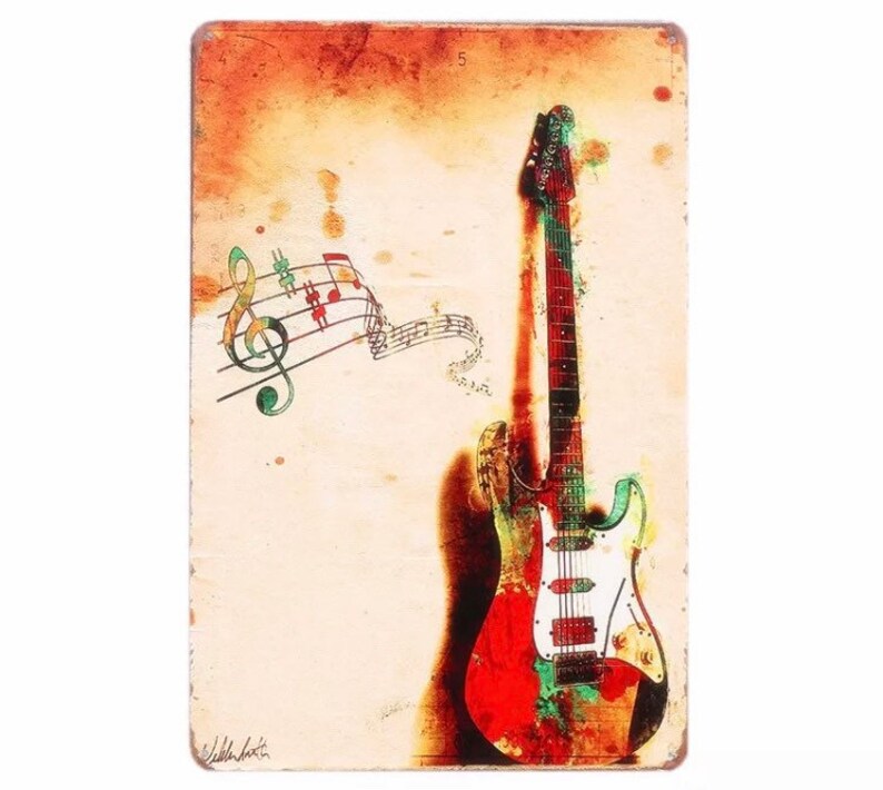 Rectangle Metal Tin Signs \u2022 Retro Plaque \u2022 Cafe Bar Pub Signboard \u2022 Wall Decor Vintage 30x20CM