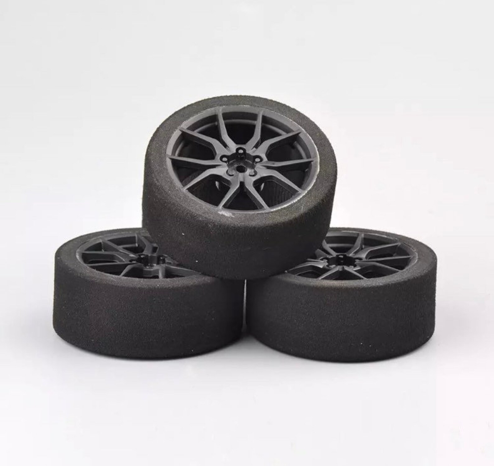 1/10 Competition Foam Tires Wheel Rim Set RC Car Accessories Etsy
