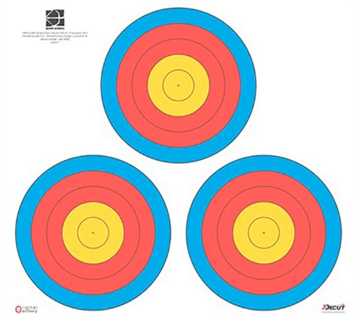 Printable Archery Target Paper