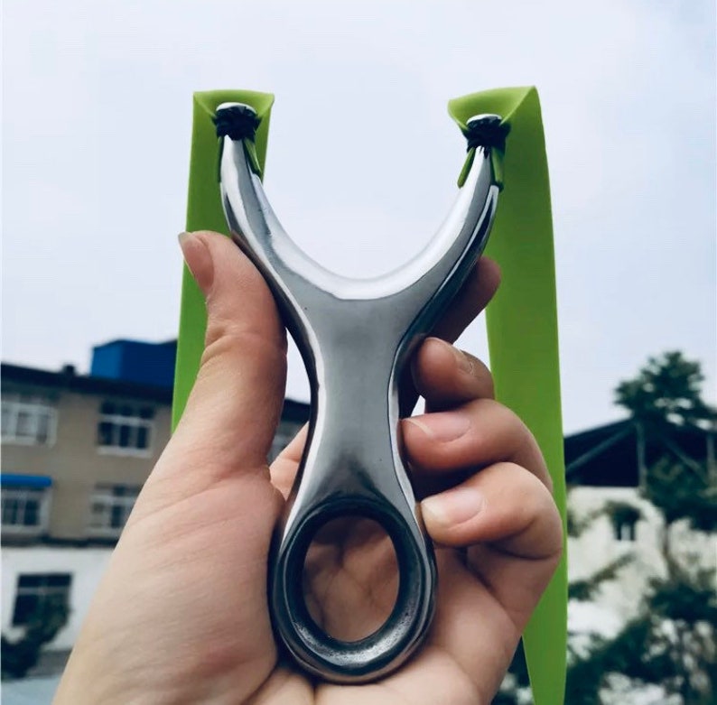 Stainless Steel Slingshot / Recurve Slingshot / Precision Flat Etsy