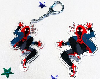 spider verse keychain