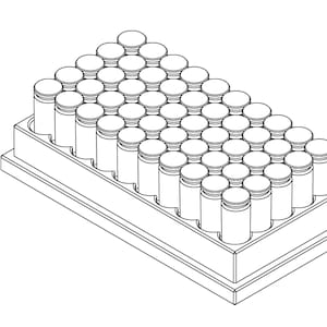 REPACKBOX - 9MM Fast Loading Ammo Tray holds 50 Rounds – Reusable