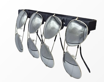 Wall Mounted Glasses Holder Sunglasses Display Spectacle Storage - 25+ Colours