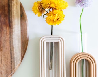 Propagation Vases, Plant and Flower Vases, Wall Planter, Indoor Planters, Propagation Station, Home Decor, Wall Decor | Poethan