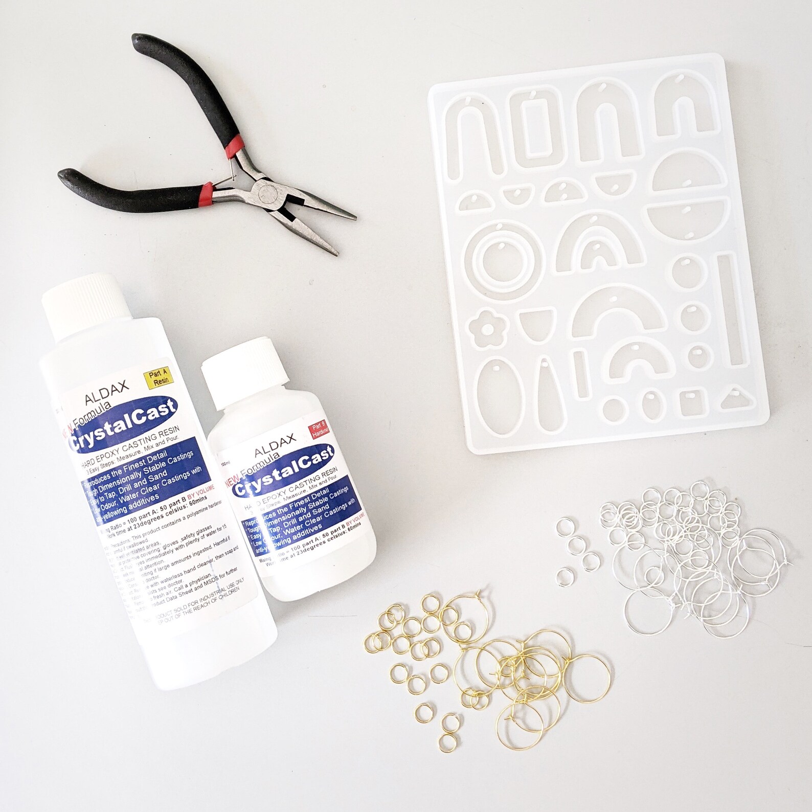 Resin Starter Kit Epoxy Resin Open Back Bezels Beginners Etsy UK