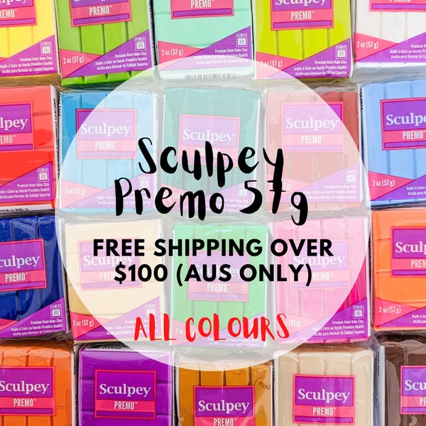 Sculpey PREMO 57g (2oz), Polymer Clay, Australia based | Poethan