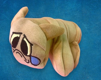 Squonk cryptid stuffed plush and available add ons