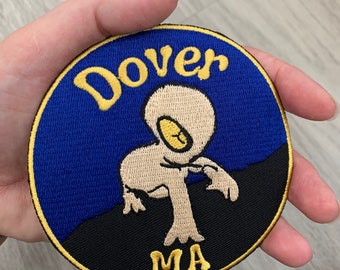 Dover Demon 4” cryptid iron on patch