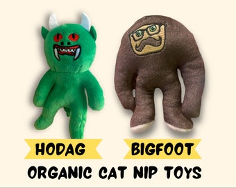 Bigfoot or Hodag Cat Toys