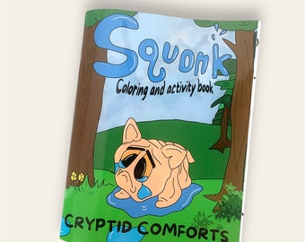 Squonk coloring and activity book