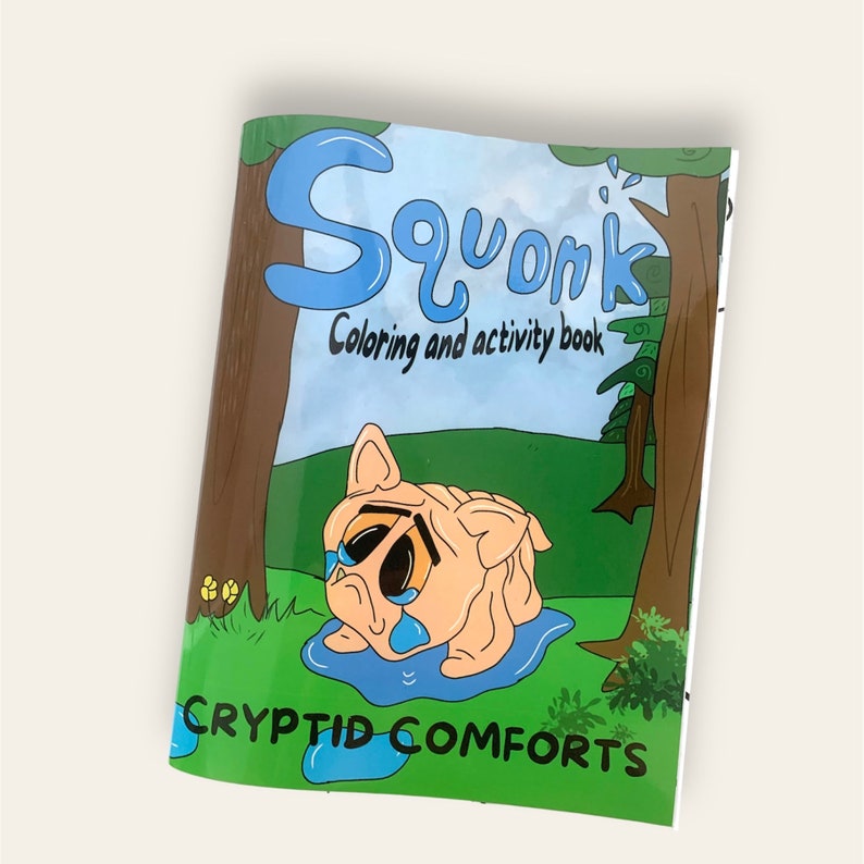 Squonk coloring and activity book image 1