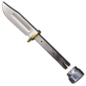 Hunting Knife Blade Blank 006 - 9Cr18MoV Stainless Steel - 8 3/8&quot; OAL